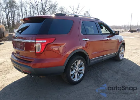 2014 Ford Explorer Xlt z USA, uszkodzony, nr VIN 1FM5K8D89EGB47782